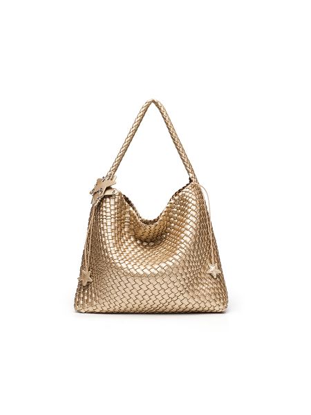 手工編織子母托特包